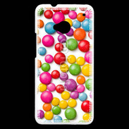 Coque HTC One Bonbons colorés en folie