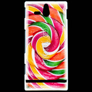 Coque Sony Xperia U Sucette escargot