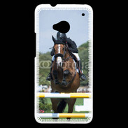 Coque HTC One Saut d'obstacle 500