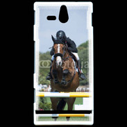 Coque Sony Xperia U Saut d'obstacle 500