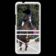 Coque HTC One Saut d'obstacle 501