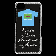 Coque Blackberry Z10 Femme de rugbyman Bonus offensif-défensif Noir 2