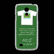 Coque Samsung Galaxy S4mini Moi je l'ai épousé Bonus offensif-défensif Vert