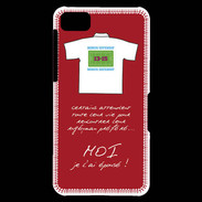 Coque Blackberry Z10 Moi je l'ai épousé Bonus offensif-défensif Rouge