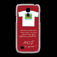 Coque Samsung Galaxy S4mini Moi je l'ai épousé Bonus offensif-défensif Rouge