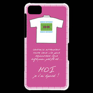 Coque Blackberry Z10 Moi je l'ai épousé Bonus offensif-défensif Rose