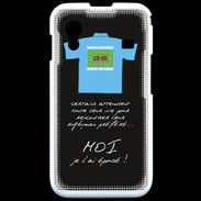 Coque Samsung ACE S5830 Moi je l'ai épousé Bonus offensif-défensif Noir 2