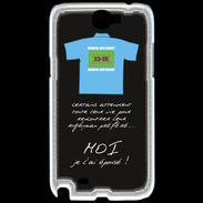 Coque Samsung Galaxy Note 2 Moi je l'ai épousé Bonus offensif-défensif Noir 2