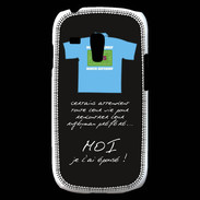 Coque Samsung Galaxy S3 Mini Moi je l'ai épousé Bonus offensif-défensif Noir 2