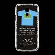 Coque Samsung Galaxy S4mini Moi je l'ai épousé Bonus offensif-défensif Noir 2