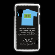 Coque LG L5 2 Moi je l'ai épousé Bonus offensif-défensif Noir 2