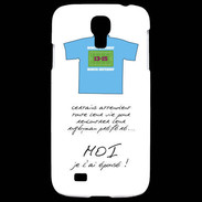 Coque Samsung Galaxy S4 Moi je l'ai épousé Bonus offensif-défensif Blanc 2