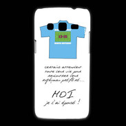 Coque Samsung Galaxy Express2 Moi je l'ai épousé Bonus offensif-défensif Blanc 2