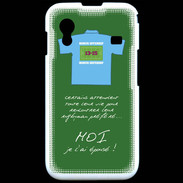 Coque Samsung ACE S5830 Moi je l'ai épousé Bonus offensif-défensif Vert 2