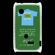 Coque Sony Xperia Typo Moi je l'ai épousé Bonus offensif-défensif Vert 2