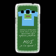 Coque Samsung Galaxy Express2 Moi je l'ai épousé Bonus offensif-défensif Vert 2