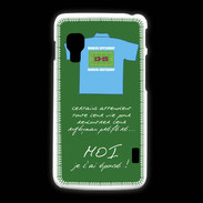 Coque LG L5 2 Moi je l'ai épousé Bonus offensif-défensif Vert 2
