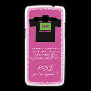 Coque Samsung Galaxy Express2 Moi je l'ai épousé Bonus offensif-défensif Rose 2