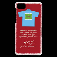 Coque Blackberry Z10 Moi je l'ai épousé Bonus offensif-défensif Rouge 2