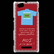 Coque Sony Xperia M Moi je l'ai épousé Bonus offensif-défensif Rouge 2