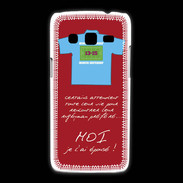 Coque Samsung Galaxy Express2 Moi je l'ai épousé Bonus offensif-défensif Rouge 2