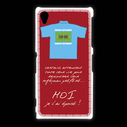 Coque Sony Xpéria Z1 Moi je l'ai épousé Bonus offensif-défensif Rouge 2