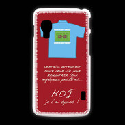 Coque LG L5 2 Moi je l'ai épousé Bonus offensif-défensif Rouge 2