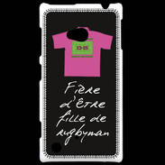 Coque Nokia Lumia 720 Fille de rugbyman Bonus offensif-défensif Noir