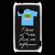 Coque Sony Xperia Typo Fille de rugbyman Bonus offensif-défensif Noir 2