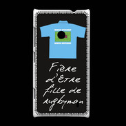 Coque Nokia Lumia 520 Fille de rugbyman Bonus offensif-défensif Noir 2