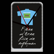Pendule de bureau Fille de rugbyman Bonus offensif-défensif Noir 2