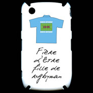 Coque Blackberry 8520 Fille de rugbyman Bonus offensif-défensif Blanc 2