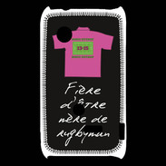 Coque Sony Xperia Typo Mère de rugbyman Bonus offensif-défensif Noir 