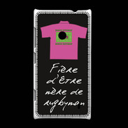 Coque Nokia Lumia 520 Mère de rugbyman Bonus offensif-défensif Noir 