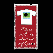 Coque Nokia Lumia 520 Mère de rugbyman Bonus offensif-défensif Rouge