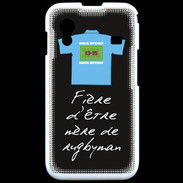 Coque Samsung ACE S5830 Mère de rugbyman Bonus offensif-défensif Noir 2