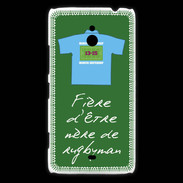 Coque Nokia Lumia 1320 Mère de rugbyman Bonus offensif-défensif Vert 2
