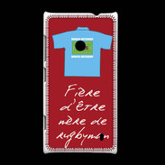 Coque Nokia Lumia 520 Mère de rugbyman Bonus offensif-défensif Rouge 2
