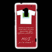 Coque HTC One Max Moi je l'ai élevé Bonus offensif-défensif Rouge
