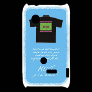 Coque Sony Xperia Typo Moi je l'ai élevé Bonus offensif-défensif Bleu 2