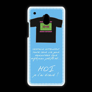Coque HTC One Mini Moi je l'ai élevé Bonus offensif-défensif Bleu 2