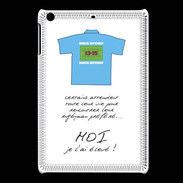 Coque iPadMini Moi je l'ai élevé Bonus offensif-défensif Blanc 2