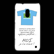 Coque Nokia Lumia 620 Moi je l'ai élevé Bonus offensif-défensif Blanc 2