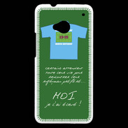 Coque HTC One Moi je l'ai élevé Bonus offensif-défensif Vert 2