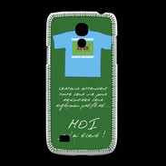 Coque Samsung Galaxy S4mini Moi je l'ai élevé Bonus offensif-défensif Vert 2