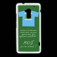 Coque HTC One Max Moi je l'ai élevé Bonus offensif-défensif Vert 2