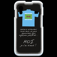 Coque Samsung ACE S5830 Moi je l'ai élevé Bonus offensif-défensif Noir 2