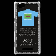 Coque Sony Xperia M Moi je l'ai élevé Bonus offensif-défensif Noir 2