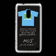 Coque Nokia Lumia 620 Moi je l'ai élevé Bonus offensif-défensif Noir 2