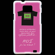 Coque Samsung Galaxy S2 Moi je l'ai élevé Bonus offensif-défensif Rose 2